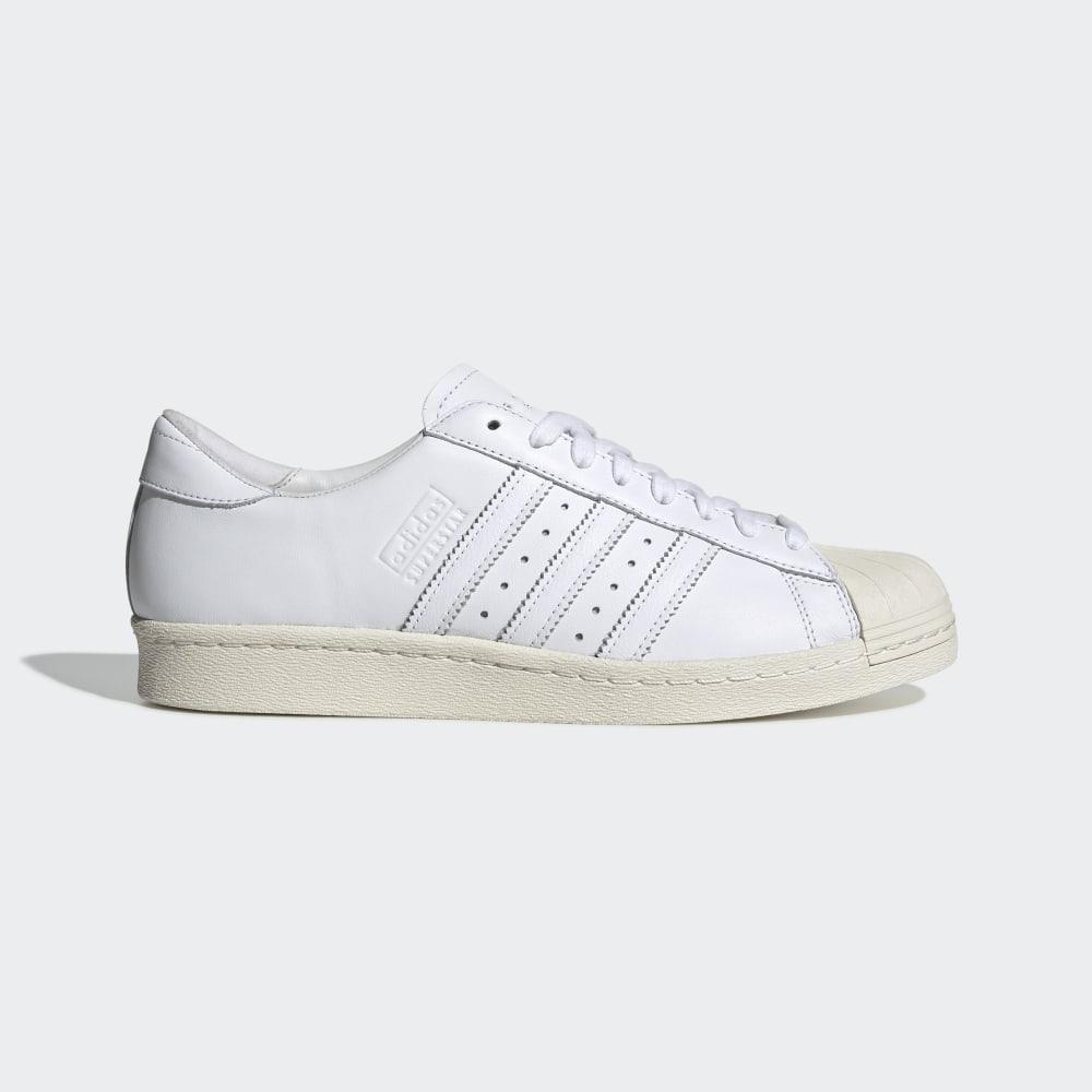 Adidas Men's Superstar 80s Shell Toe Originals Shoes White Ireland EE7392